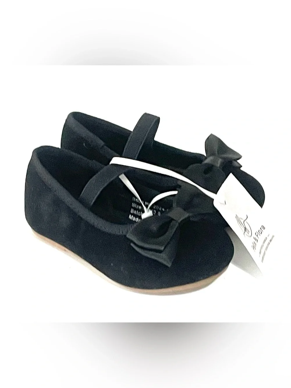 Felix & Flora bows satin ballet